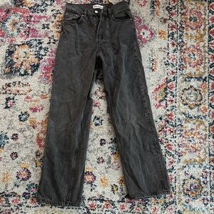 Zara Black Straight Leg Pants